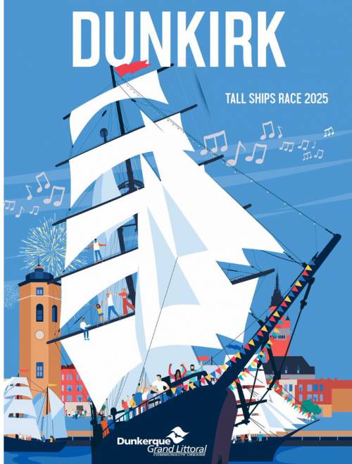 Affiche Tall Ship Race - Dunkerque
